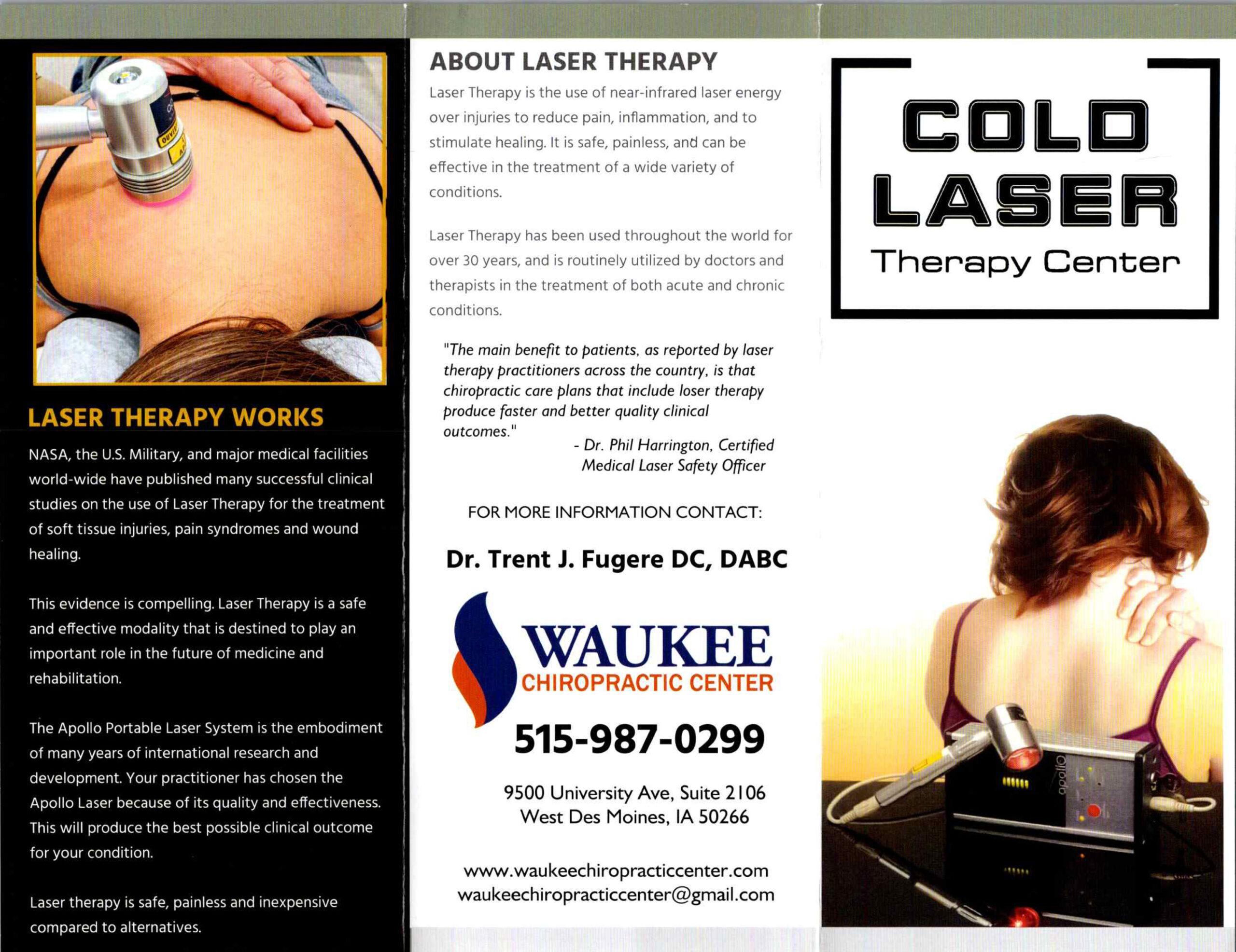 cold laser therapy description and information